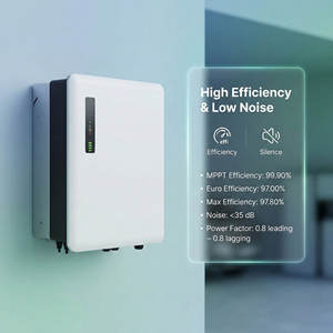 <b>3kW</b> Hybrid Solar <b>Inverter</b> Onduleur Hybride 230V 51.2V Double MPPT <b>3KW</b> Single Phase DC/AC Solar <b>Inverter</b> for Off-Grid Systems - Product Image 2