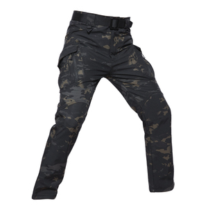 Summer Lightweight Canvas Thermal Softshell Straight Casual <b>Pants</b> EU Fit Fleece <b>Lined</b> Waterproof Windproof Cargo Outdoor Safari - Product Image 5