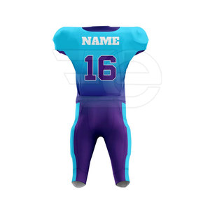 Tenue de football américain pour joueur d'équipe, uniforme léger à manches courtes, vêtements de sport personnalisés pour hommes - Product Image 3