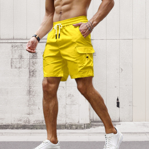 Shorts Cargo Homme 100% Coton Teint Uni Style Décontracté – Meilleur Prix Fabricant Pakistanais – Faible MOQ - Product Image 5