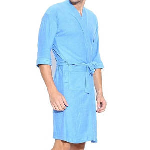 Bata de Baño para Hombre, de Alta Calidad, Antiarrugas, Ligera, en Oferta, a Precio Razonable, Última Tendencia - Product Image 4