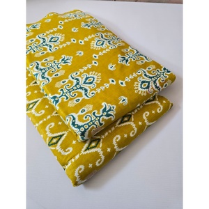 ผ้าพิมพ์ลายไจปุรี พรีเมียม ผ้าฝ้ายแท้ 60x60 ขนาดกว้าง 44 นิ้ว สั่งซื้อขั้นต่ำ 10 เมตร-[5 เมตรด้านบน+5 เมตรด้านล่าง] - Product Image 1