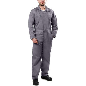 Combinaison de travail robuste pour hommes, multi-poches, résistante aux flammes, pour travaux industriels, réparation automobile, vêtements de travail de protection - Product Image 1