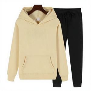 Vente en gros OEM Multicolore Survêtement Slim Fit Survêtement évasé empilé personnalisé pour enfants avec broderie en détresse - Product Image 1