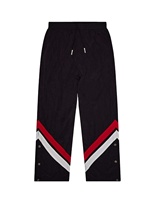 Survêtements coupe-vent en nylon avec logo personnalisé pour hommes, fermeture éclair noire, deux pièces, réfléchissants, streetwear, coupe-vent