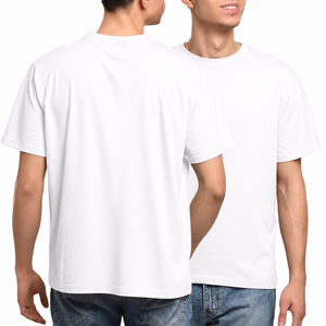 Camiseta de Algodón 100% al por Mayor, Impresión Gráfica Personalizada, Marca Privada, 180 230 250GSM, Camiseta de Manga Corta para Hombre - Product Image 2