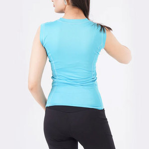 Camisetas de Gimnasio para Mujer, 100% Algodón, Ligeras, de Secado Rápido, Transpirables, Venta Caliente, Precio de Fábrica, Personalizadas, al por Mayor - Product Image 3