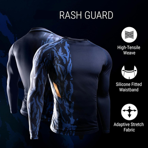 Maillot de compression sportif respirant à manches longues de haute qualité – Fournisseur professionnel - Product Image 2