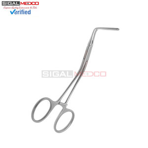 Pinzas Vasculares Quirúrgicas Atraumáticas Satinsky DeBakey, Pinza Metálica Cardiovascular, Pinza Vascular Torácica, Duradera, Quirúrgica Veterinaria - Product Image 6