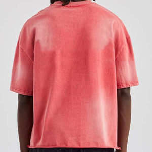 เสื้อยืดโอเวอร์ไซส์ลายซันเฟดสุดเทรนดี้ ผ้าฝ้าย 100% คุณภาพพรีเมียม สำหรับทุกเพศ เหมาะสำหรับใส่ลำลองหรือสตรีทแวร์ - Product Image 2