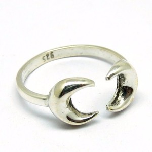 Liebhaber-Ringe in Schlichter Silberform im Bohemian-Stil, Christliche Unisex-Ringe, Silberschmuck-Exporteur Indien - Product Image 1