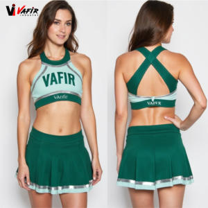 OEM VAFIR Wears 2023 Uniformes de cheerleading All Star pour filles et adultes, vente en gros, respirant, polyester, élasthanne, coton, soie, latex, nylon - Product Image 2