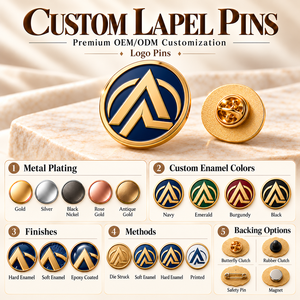 Pins de Solapa Personalizados con Acabado Plateado, Insignias para el 25.º Aniversario de la Empresa, Fabricante OEM - Product Image 6