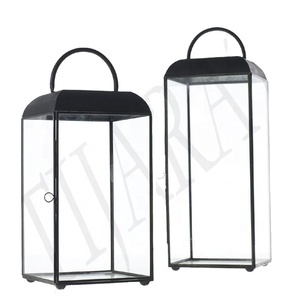 HOT SELLING METAL and GLASS <b>LANTERN</b> for MODERN HOME DECORATION BEST SELLING LUXURY WEDDING DECORATION <b>CANDLE</b> <b>LANTERN</b> - Product Image 1