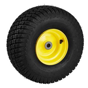 Set di 2 Pneumatici S Turf per Tosaerba 15x6 6'' Senza Camera d'Aria, Ruote per Trattore con Offset di 3'', Assemblaggio Hu per Trattori e Tosaerba - Product Image 5