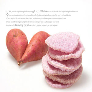 Calidad Premium 100% Natural rico en fibra Micro Sweet Potato Pop Grain Snack Pellet para Magic pop snack machine - Product Image 6