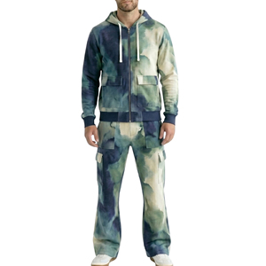 High Quality Winter Casual Fleece Sweatshirts Sweatpants Tracksuits Set Custom <b>Men</b> Regular Fit Heavy Jogging Set 100% Cotton - Product Image 5
