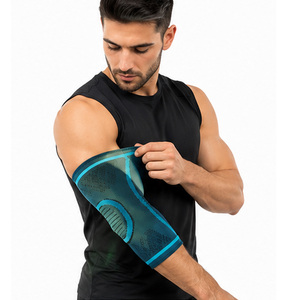 Manchons de protection durables pour les coudes pour hommes – Soutien sportif flexible et confortable en tissu extensible pour l'entraînement et le fitness - Product Image 6