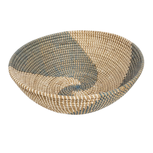 Sturdy Woven Seagrass Tray All-Purpose <b>Storage</b> <b>Basket</b> For Laundry Room <b>Small</b> Items And Cleaning Cloths - Product Image 2