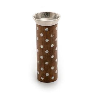 Porte-encens en bois de pin écologique avec dessus en métal, diffuseur d'aromathérapie, support de bol stylisé pour la décoration de la maison, Mubkhara Home - Product Image 3