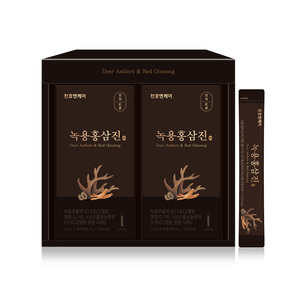 [ChunhoNcare] Barra de Antler de Ciervo con Ginseng Rojo Coreano, 30 Sobres, Bebida Líquida Saludable de Ginseng Panax de 6 Años - Product Image 2
