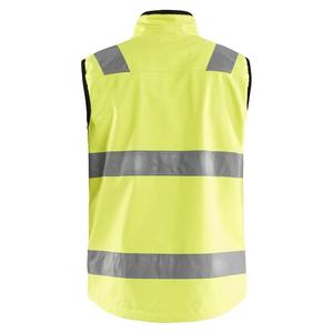 Chaleco de Seguridad Naranja de Alta Visibilidad, Ropa de Trabajo Reflectante, Chaleco para Hombre con Bolsillos, Chaleco Reflectante Naranja, Uniforme de Alta Visibilidad Naranja - Product Image 2