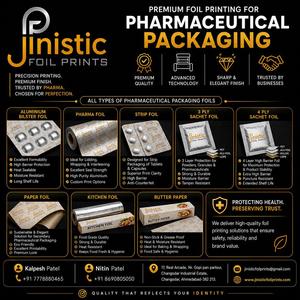 Meistverkaufte Jinistic Gravur-Gedruckte Aluminium-Blisterfolie PTP Alu-Folie für Medizin-Tabletten-Kapsel-Blisterverpackung - Product Image 6