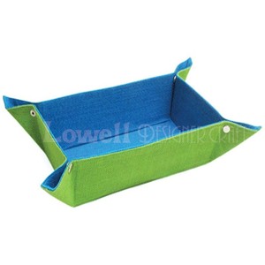 Sac de voyage pliable extra large en jute Lowellcraft avec fermeture éclair pour le stockage des aliments - Product Image 4
