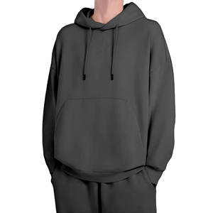 Sweat-shirt surdimensionné Y2K 100% coton personnalisé unisexe Streetwear Vêtements unisexes - Product Image 2