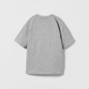 เสื้อยืดเด็กโอเวอร์ไซส์ผ้าฝ้าย 100% ขนาดสั่งทำได้ MOQ ต่ำ ชุดเสื้อผ้าเด็กเล็กสำหรับฤดูร้อน เสื้อยืดแขนสั้น กางเกงขาสั้น ชุดเด็ก - Product Image 4