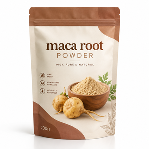 Poudre de Maca en Gros 200g 100% Pure et Naturelle (Lepidium Meyenii) Superaliment pour Smoothies et Aliments Fonctionnels - Product Image 1