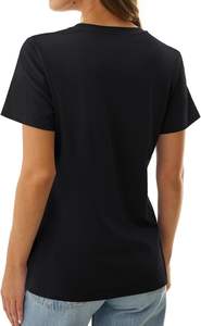 เสื้อยืดผู้หญิงสีสันสดใส ไซส์ใหญ่ เนื้อผ้าเรียบลื่น ระบายอากาศได้ดี ทรงพอดีตัว ยืดหยุ่นนุ่มนวล เป็นมิตรต่อสิ่งแวดล้อม แห้งเร็ว ลวดลายสวยงาม ใส่ได้ทุกวัน - Product Image 4