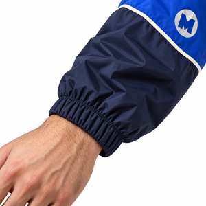 Ensemble de survêtement unisexe décontracté streetwear coupe-vent uni, veste à capuche tissée et pantalon de jogging, fermeture éclair intégrale, logo personnalisé, design 2-en-1 - Product Image 4
