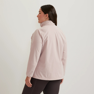 <b>WOMEN</b> Sporty Color Blocking Hooded <b>Jacket</b> Pants 100 Polyester Knitted Breathable <b>Spring</b> Wear - Product Image 2