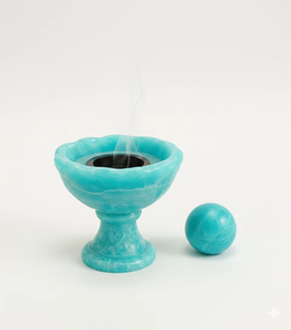 Quemador de Incienso de Resina Ecológico Hecho a Mano, Forma Cuadrada, Moderno, Árabe, Religioso, Aromático, para Decoración del Hogar, para Todas las Estaciones, 100% - Product Image 1