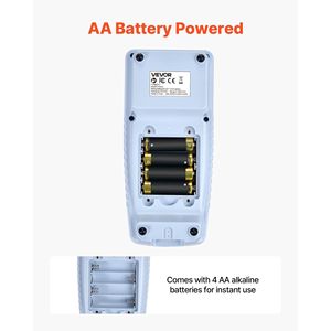 Medidor de Turbidez Portátil con Luz Roja, Cumple con la Norma ISO 7027, Turbidímetro para Lectura Rápida, Calibración 0-1000 NTU, Probador de Calidad del Agua - Product Image 5