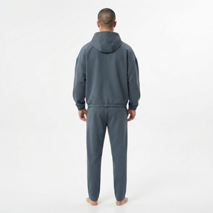 Chándal Deportivo para Hombre, 100% Poliéster, Ropa Deportiva para Correr, Fabricante y Proveedor Mayorista OEM ODM, Cierre Completo - Product Image 2