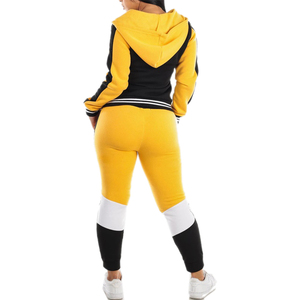 Chándal Deportivo Americano Nuevo para Mujer, Talla Grande, con Logotipo Personalizado, Sudadera con Cremallera - Product Image 2