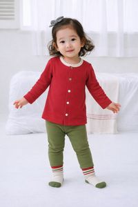 JALBEBE Set Loungewear Unisex per Neonati a Costine Tinta Unita, Tutte le Stagioni, Disponibile, 2 Pezzi, Top a Maniche Lunghe in Poliuretano e Pantaloni, Abbigliamento da Casa - Product Image 6