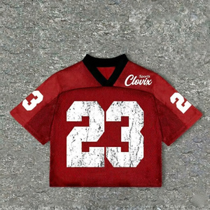 T-shirt en maille à prix bas, séchage rapide, polyester, léger, pour sport, gym, fitness, course à pied, entraînement, avec logo personnalisé - Product Image 3