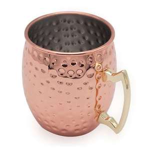 Hermosa Taza de Cobre de Alta Calidad con Textura de Diseño Creativo, Perfecta para Regalos y Decoración Elegante de la Mesa - Product Image 2
