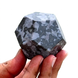 High Quality Indigo Gabbro jasper Stone Dodecahedron Crystal Natural Reiki Healing Crystal Gemstone <b>Trophy</b> Crystal Wholesaler - Product Image 4