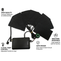 Coussinets chauffants électriques thermiques USB personnalisés pour vêtements, vestes et manteaux