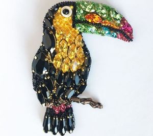 Hermoso Broche Bordado a Mano con Cuentas, Pin Decorativo de Moda para Mujeres y Niñas - Product Image 2