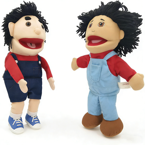 Marioneta infantil personalizada para contar historias, marioneta de cuerpo completo de niño, marioneta interactiva de ventrilocuidad - Product Image 5