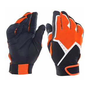 Gants de frappe de baseball aux couleurs personnalisées - Prix de gros professionnel, cuir véritable, légers, confortables, logo personnalisé - Product Image 1
