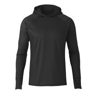 Hoodies de pêche respirants et anti-UV avec impression par sublimation sur tissu polyester, étiquettes personnalisées et production de vêtements en gros - Product Image 2