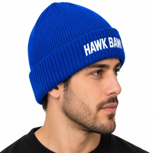Gorro de Punto Acanalado Unisex, Flexible, Listo para el Invierno, Tacto Suave, Sensación Cómoda, Fácil de Combinar, Gorro de Invierno Informal Hecho a Medida - Product Image 3