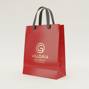 <b>White</b> Handle Luxury Paper <b>Bags</b> with Lamination for Supermarket Promotion and Retail <b>Gift</b> Packaging - Product Image 4