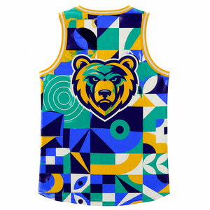 Tenue de Basketball Personnalisée Sublimée pour Équipe, 100% Polyester, Unisexe, Grandes Tailles, Anti-Bactérienne, Séchage Rapide, Tendance - Product Image 4